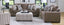 Peak 1250 Rockville Java Sofa Loveseat