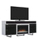 Classic Flame 26MMS9872-NB03 White 72" Enterprise w/sound Mantel Fireplace