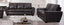 Manwah 5176 Bronco Brown Sofa & Chair