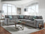 Affordable 5950 Silverton Pewter Sectional