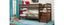 Simply Bunk Beds 6087 Twin Twin Stairstep Bunkbed Chest