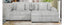 Manwah 80386 Presley Fog 2 Pc Chaise Secional