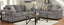 American Imports AF3600 Grayton Slate Sofa & Loveseat