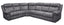 American Imports L5222V Knoxville Grey Reclining Sectional