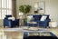 Behold 7203 Indigo Blue Sofa & Loveseat