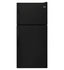 Whirlpool 18 Cubic Foot Black Refrigerator WRT318FZDW