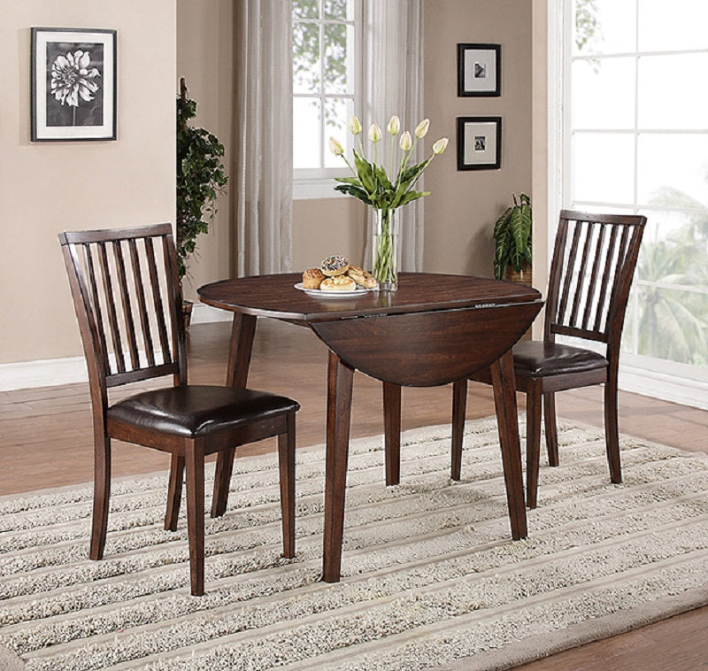 American Imports 12078 Mango (Drop Leaf) 3 Pc Dining Set