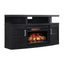 Classic Flame 26MM5508 Black Cantilever Mantel Fireplace