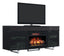 Classic Flame 26MMS9872-NB03 Black 72" Enterprise w/sound Mantel Fireplace