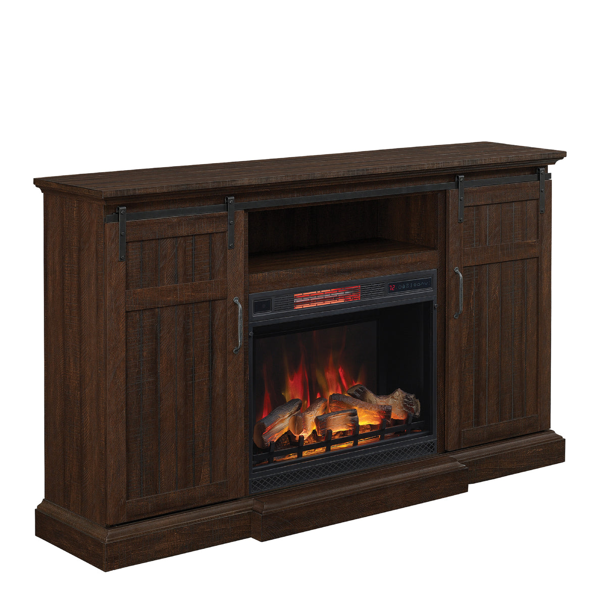 Classic Flame 28MM9954-PD01 Saw Cut Manning Mantel