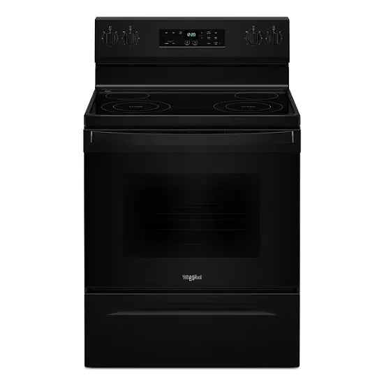 Whirlpool - 5.3 Cu. Ft. Freestanding Electric Range Black 3030