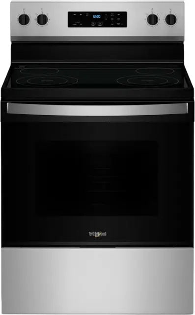 Whirlpool - 5.3 Cu. Ft. Freestanding Electric Range Stainless 3030
