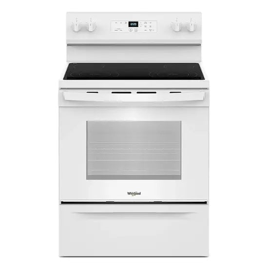 Whirlpool - 5.3 Cu. Ft. Freestanding Electric Range White 3030