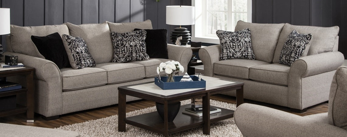 Jackson 4152 Maddox Fossil Sofa & Loveseat Main image