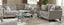 Jackson 4215 Alyssa Pebble Sofa & Loveseat