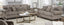 Jackson 4447 Freemont Pewter Sofa & Loveseat