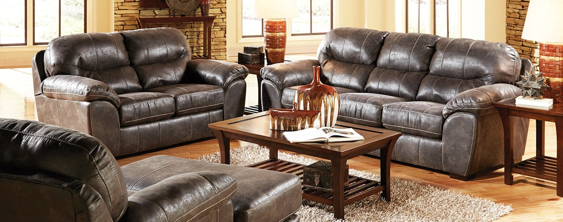 Jackson 4453 Grant Steel Sofa & Recliner Main image