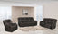 American Imports L7303 Gin Rummy Charcoal Motion Sofa