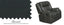 American Imports L7303 Gin Rummy Charcoal Motion Sofa & Recliner