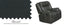 American Imports L7303C-R-GR Gin Rummy Charcoal Glider Recliner