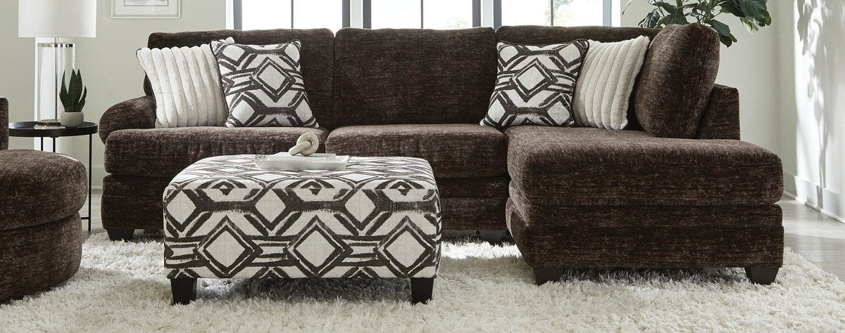 Affordable 8642 Neptune Chocolate 2 Pc Sectional