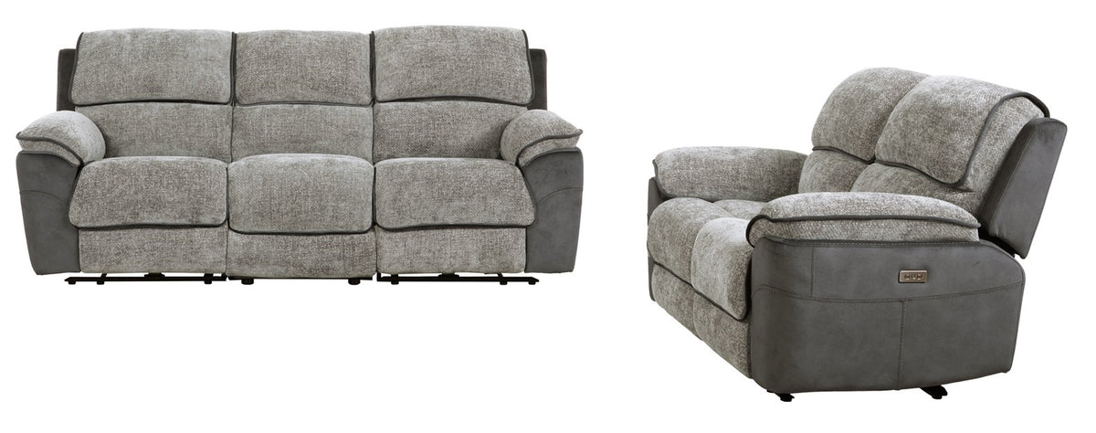 Manwah 9213 Paris Phantom Power Sofa & Recliner Main image