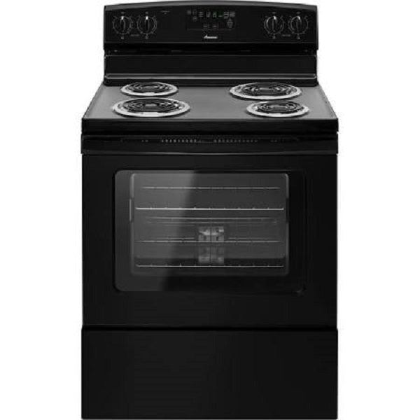 Amana Electric Range Black Glass Door ACR4303MFB
