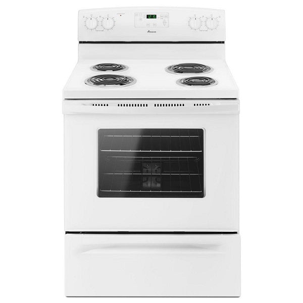 Amana Electric Range White Glass Door ACR4303MFW Main image