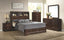 American Imports C4233A Walnut 5 Pc King Bedroom