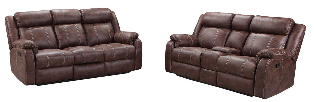 American Imports L7303 Buckskin Motion Sofa & Loveseat