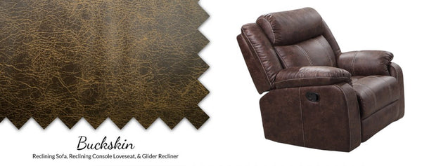 American Imports L7303B Buckskin Motion Sofa & Recliner