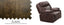 American Imports L7303C-R Buckskin Glider Recliner