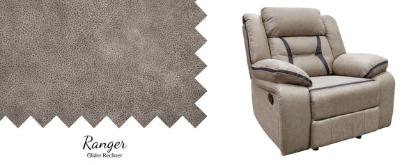 American Imports LV59935 Ranger Reclining Sofa & Glider