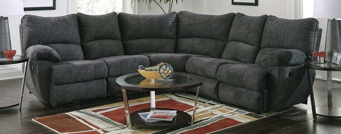 American Imports 135 Shane Charcoal Sectional Main image