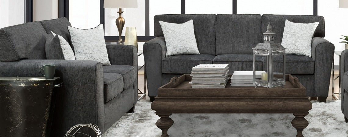 Peak 3102 Thunder Kohl Sofa & Loveseat Main image