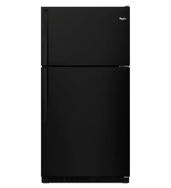 Whirlpool 21 Cubic Foot Black Refrigerator WRT311FZDB
