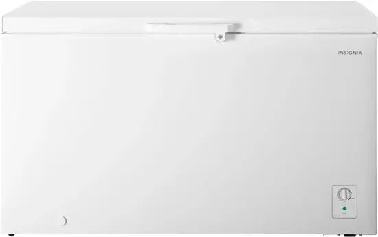 Insigniaâ„¢ - 14.0 Cu. Ft. Garage-Ready Chest Freezer - White Main image