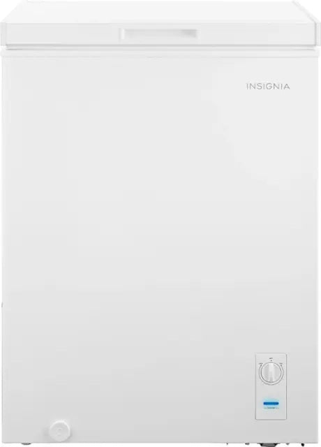 Insigniaâ„¢ - 3.5 Cu. Ft. Garage-Ready Chest Freezer - White Main image