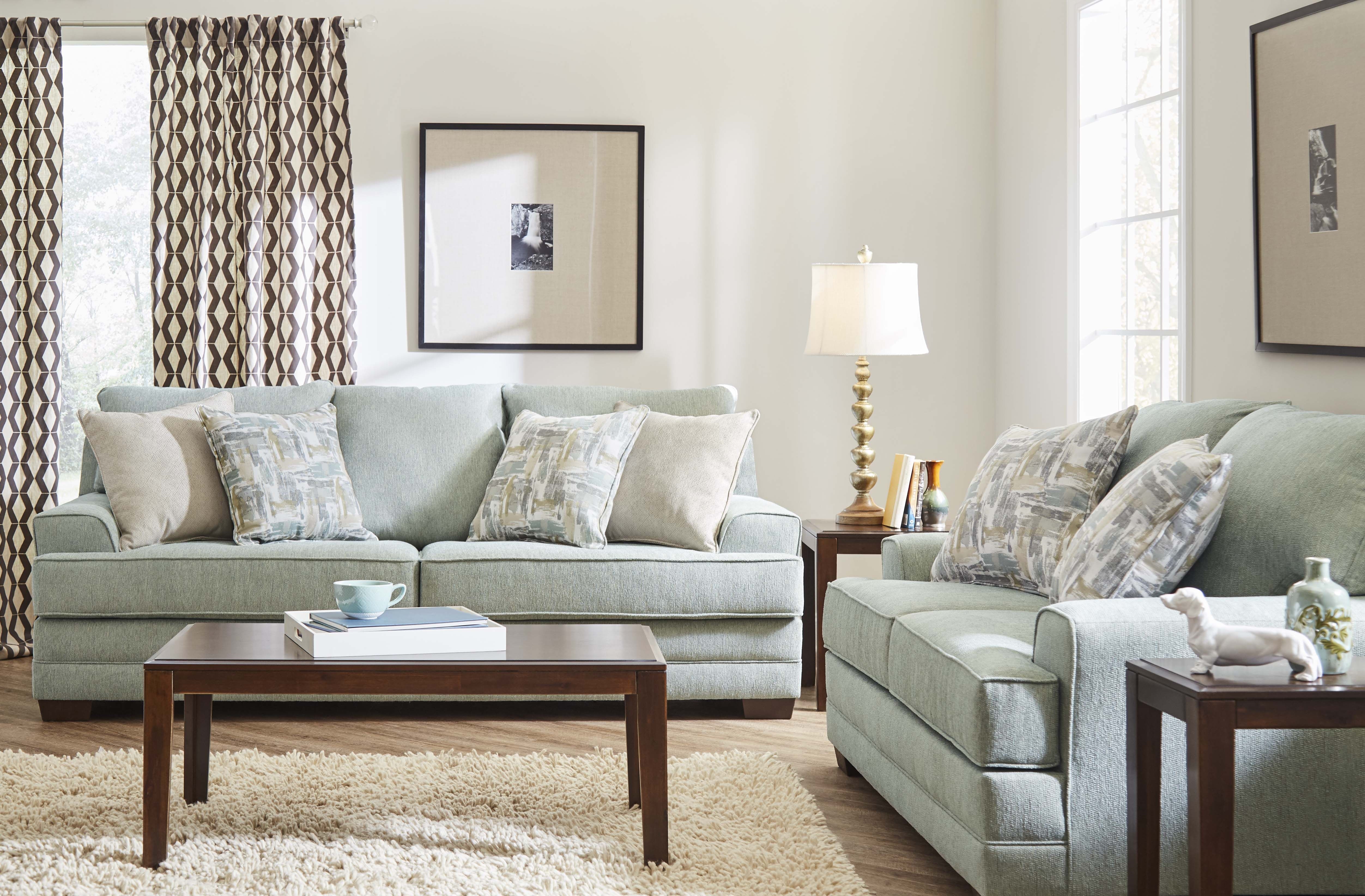 Lane 8022 Annabelle Spa Sofa Loveseat