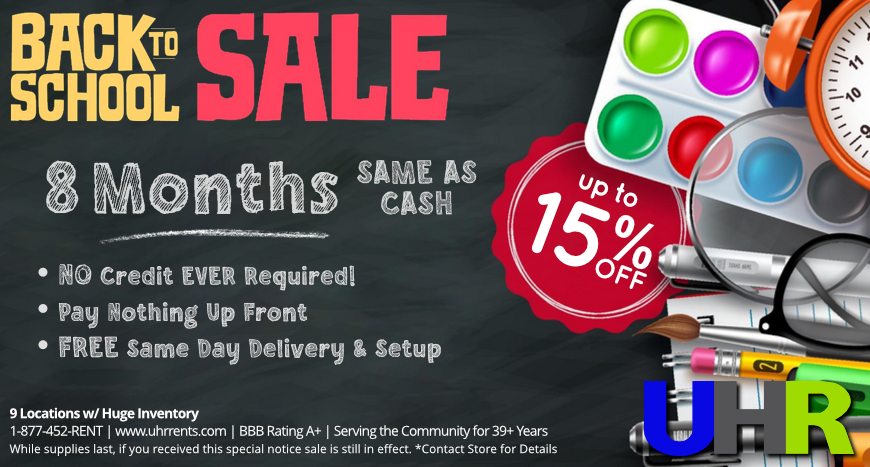 Back to School Sale