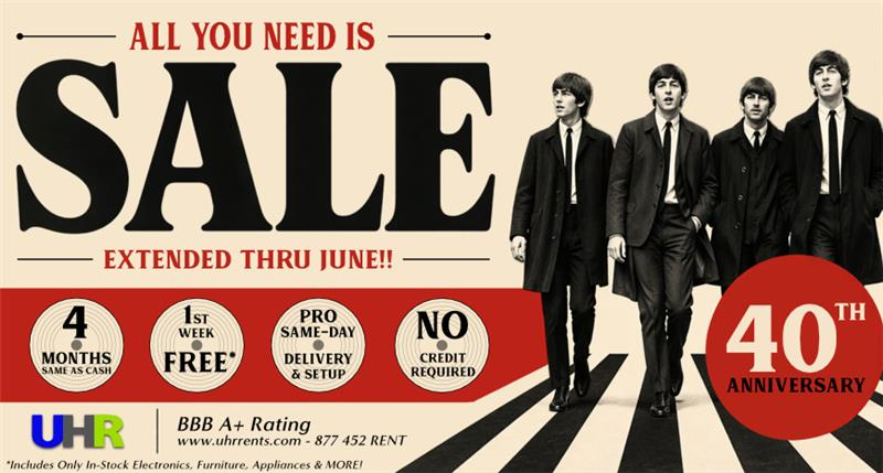 All You Need is Sale Sale